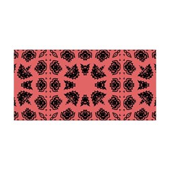 Digital Computer Graphic Seamless Patterned Ornament In A Red Colors For Design Yoga Headband by Simbadda