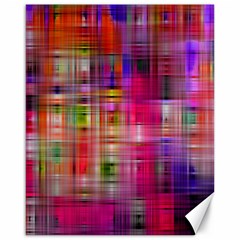 Background Abstract Weave Of Tightly Woven Colors Canvas 16  X 20   by Simbadda