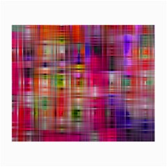 Background Abstract Weave Of Tightly Woven Colors Small Glasses Cloth (2-side) by Simbadda