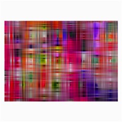 Background Abstract Weave Of Tightly Woven Colors Large Glasses Cloth by Simbadda