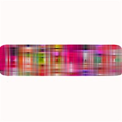 Background Abstract Weave Of Tightly Woven Colors Large Bar Mats by Simbadda