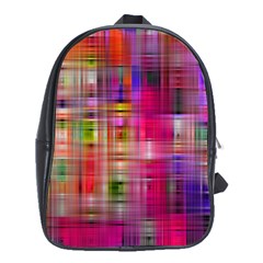 Background Abstract Weave Of Tightly Woven Colors School Bags (xl)  by Simbadda