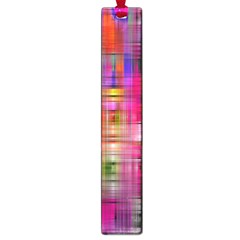 Background Abstract Weave Of Tightly Woven Colors Large Book Marks by Simbadda