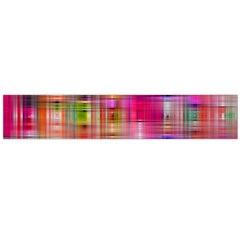 Background Abstract Weave Of Tightly Woven Colors Flano Scarf (large) by Simbadda