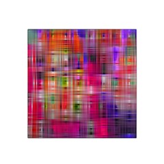 Background Abstract Weave Of Tightly Woven Colors Satin Bandana Scarf by Simbadda