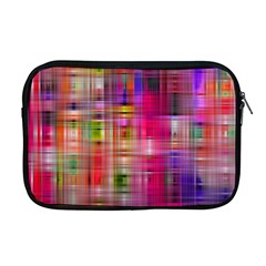 Background Abstract Weave Of Tightly Woven Colors Apple Macbook Pro 17  Zipper Case by Simbadda