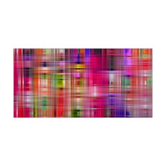 Background Abstract Weave Of Tightly Woven Colors Yoga Headband by Simbadda