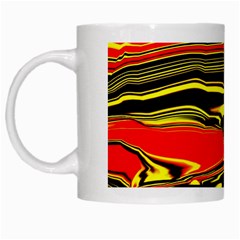 Abstract Clutter White Mugs by Simbadda