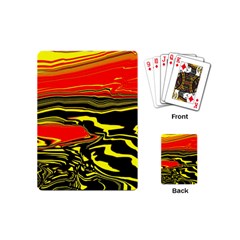 Abstract Clutter Playing Cards (mini)  by Simbadda