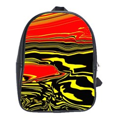 Abstract Clutter School Bags (xl)  by Simbadda