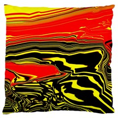 Abstract Clutter Standard Flano Cushion Case (one Side) by Simbadda