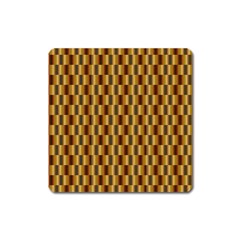 Gold Abstract Wallpaper Background Square Magnet by Simbadda