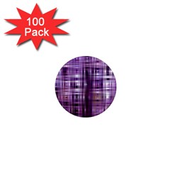 Purple Wave Abstract Background Shades Of Purple Tightly Woven 1  Mini Magnets (100 Pack)  by Simbadda