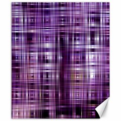 Purple Wave Abstract Background Shades Of Purple Tightly Woven Canvas 8  X 10  by Simbadda