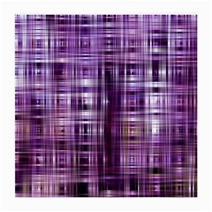 Purple Wave Abstract Background Shades Of Purple Tightly Woven Medium Glasses Cloth (2-side) by Simbadda