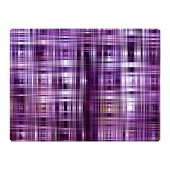 Purple Wave Abstract Background Shades Of Purple Tightly Woven Double Sided Flano Blanket (mini)  by Simbadda