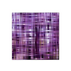 Purple Wave Abstract Background Shades Of Purple Tightly Woven Satin Bandana Scarf by Simbadda