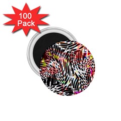 Abstract Composition Digital Processing 1 75  Magnets (100 Pack)  by Simbadda