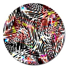 Abstract Composition Digital Processing Magnet 5  (round) by Simbadda