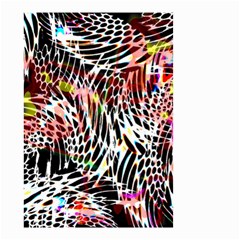 Abstract Composition Digital Processing Small Garden Flag (two Sides) by Simbadda