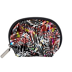 Abstract Composition Digital Processing Accessory Pouches (small)  by Simbadda