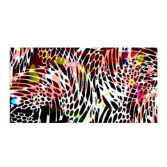 Abstract Composition Digital Processing Satin Wrap