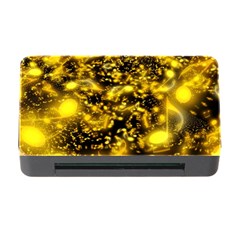 Vortex Glow Abstract Background Memory Card Reader With Cf by Simbadda