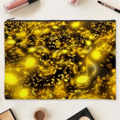 Vortex Glow Abstract Background Cosmetic Bag (xxxl)  by Simbadda