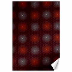 Abstract Dotted Pattern Elegant Background Canvas 12  X 18   by Simbadda