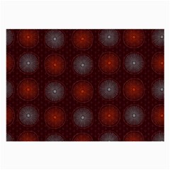 Abstract Dotted Pattern Elegant Background Large Glasses Cloth (2-side) by Simbadda