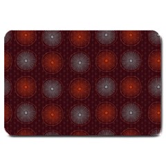 Abstract Dotted Pattern Elegant Background Large Doormat  by Simbadda