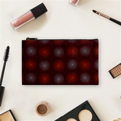 Abstract Dotted Pattern Elegant Background Cosmetic Bag (small)  by Simbadda