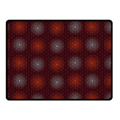 Abstract Dotted Pattern Elegant Background Double Sided Fleece Blanket (small)  by Simbadda