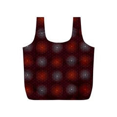 Abstract Dotted Pattern Elegant Background Full Print Recycle Bags (s)  by Simbadda