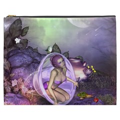 Wonderful Fairy In The Wonderland , Colorful Landscape Cosmetic Bag (xxxl)  by FantasyWorld7