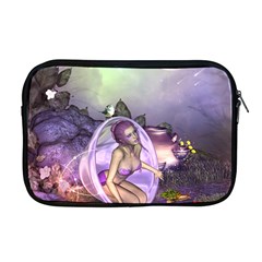 Wonderful Fairy In The Wonderland , Colorful Landscape Apple Macbook Pro 17  Zipper Case by FantasyWorld7