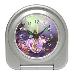 Wonderful Fairy In The Wonderland , Colorful Landscape Travel Alarm Clocks by FantasyWorld7