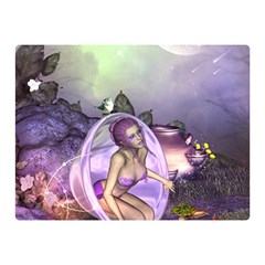 Wonderful Fairy In The Wonderland , Colorful Landscape Double Sided Flano Blanket (mini)  by FantasyWorld7