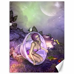 Wonderful Fairy In The Wonderland , Colorful Landscape Canvas 12  X 16   by FantasyWorld7