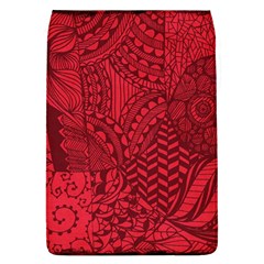 Deep Red Background Abstract Flap Covers (l)  by Simbadda