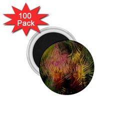 Abstract Brush Strokes In A Floral Pattern  1 75  Magnets (100 Pack)  by Simbadda