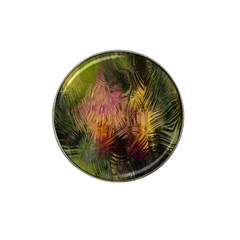 Abstract Brush Strokes In A Floral Pattern  Hat Clip Ball Marker (10 Pack) by Simbadda