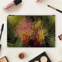 Abstract Brush Strokes In A Floral Pattern  Cosmetic Bag (large)  by Simbadda