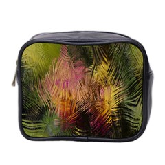 Abstract Brush Strokes In A Floral Pattern  Mini Toiletries Bag 2-side by Simbadda