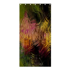 Abstract Brush Strokes In A Floral Pattern  Shower Curtain 36  X 72  (stall)  by Simbadda