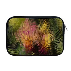 Abstract Brush Strokes In A Floral Pattern  Apple Macbook Pro 17  Zipper Case