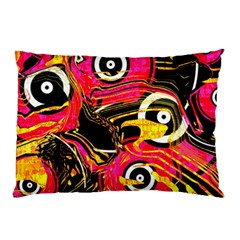 Abstract Clutter Pattern Baffled Field Pillow Case (two Sides) by Simbadda