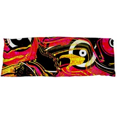 Abstract Clutter Pattern Baffled Field Body Pillow Case (dakimakura) by Simbadda