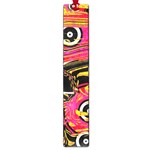 Abstract Clutter Pattern Baffled Field Large Book Marks Front