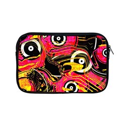 Abstract Clutter Pattern Baffled Field Apple Macbook Pro 13  Zipper Case